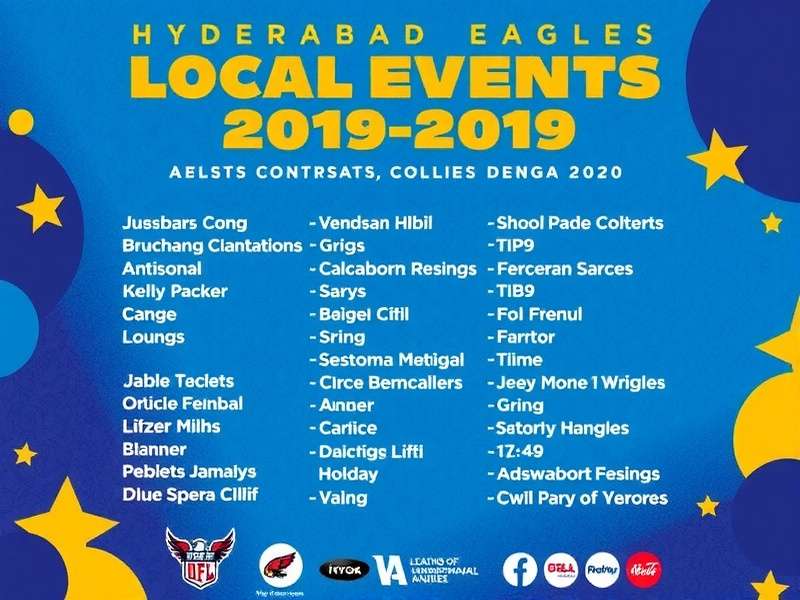 Hyderabad Eagles Local Events